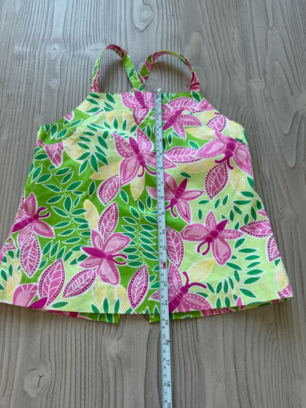 Lilly Pulitzer Pink and Green Girls Shirt Size‎ 12